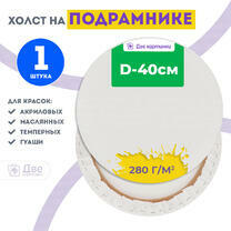 Без бренда «Холст Две картинки круглый 40 см на подрамнике» в Костроме в интернет-магазине  Без бренда «Холст Две картинки круглый 40 см на подрамнике» в Костроме