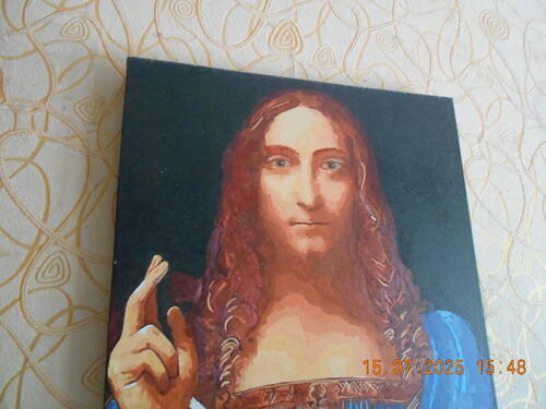 Фотографии готовых работ картин по номерам и алмазной мозаики