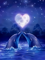 Без бренда «Дельфины под луной вида сердца» в Костроме