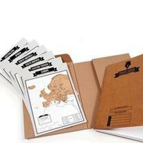 Без бренда «Скретч-карта мира стирающаяся. Карта путешествий» в Костроме