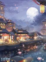 Без бренда «Ночной город на фоне луны» в Костроме