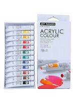 Без бренда «Коробка 48 шт.: Акриловые краски «Две картинки» 12 шт. по 12 мл, проф. пигмент» в Костроме