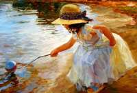 Без бренда «Девочка пытается спасти мяч» в Костроме в интернет-магазине  Без бренда «Девочка пытается спасти мяч» в Костроме