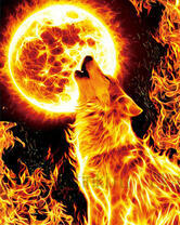 Без бренда «Огненный волк воет на луну (20шт)» в Костроме