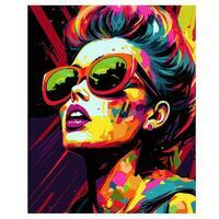 Без бренда «Яркая девушка в солнечных очках» в Костроме в интернет-магазине  Без бренда «Яркая девушка в солнечных очках» в Костроме