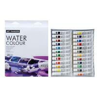 Без бренда «Коробка 24 шт.: Краски акварель «Две картинки» в тюбиках 24 шт. по 12 мл» в Костроме