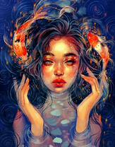 Без бренда «Девушка и карпы кои» в Костроме