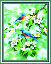 Без бренда «Две птички на цветущей яблоне» в Костроме