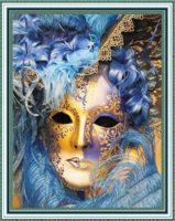 Без бренда «Красочная маскарадная маска в цветах» в Костроме