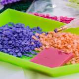 Алмазная мозаика 40x50 M45_ZX11044 Медвежонок с мамой и орлан в осенних горах за 1250 руб. в интернет-магазине Алмазная мозаика 40x50 Медвежонок с мамой и орлан в осенних горах