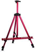 Без бренда «Коробка 25 шт.: Металлический мольберт тренога в чехле, телескопический, красный» в Костроме