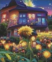 Без бренда «Сказочный домик и поле подсолнухов» в Костроме в интернет-магазине Без бренда «Сказочный домик и поле подсолнухов» в Костроме