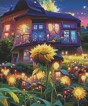 Без бренда «Сказочный домик и поле подсолнухов» в Костроме