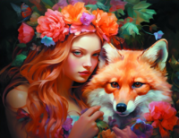 Без бренда «Рыжая девушка и рыжая лисица» в Костроме в интернет-магазине  Без бренда «Рыжая девушка и рыжая лисица» в Костроме