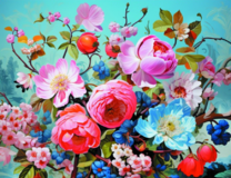 Без бренда «Пионы и другие цветы» в Костроме в интернет-магазине  Без бренда «Пионы и другие цветы» в Костроме